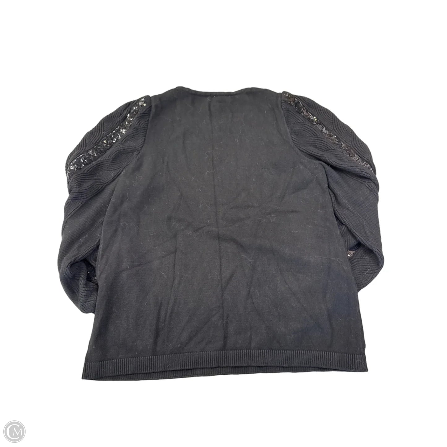 Sweater By Chicos In Black, Size: M