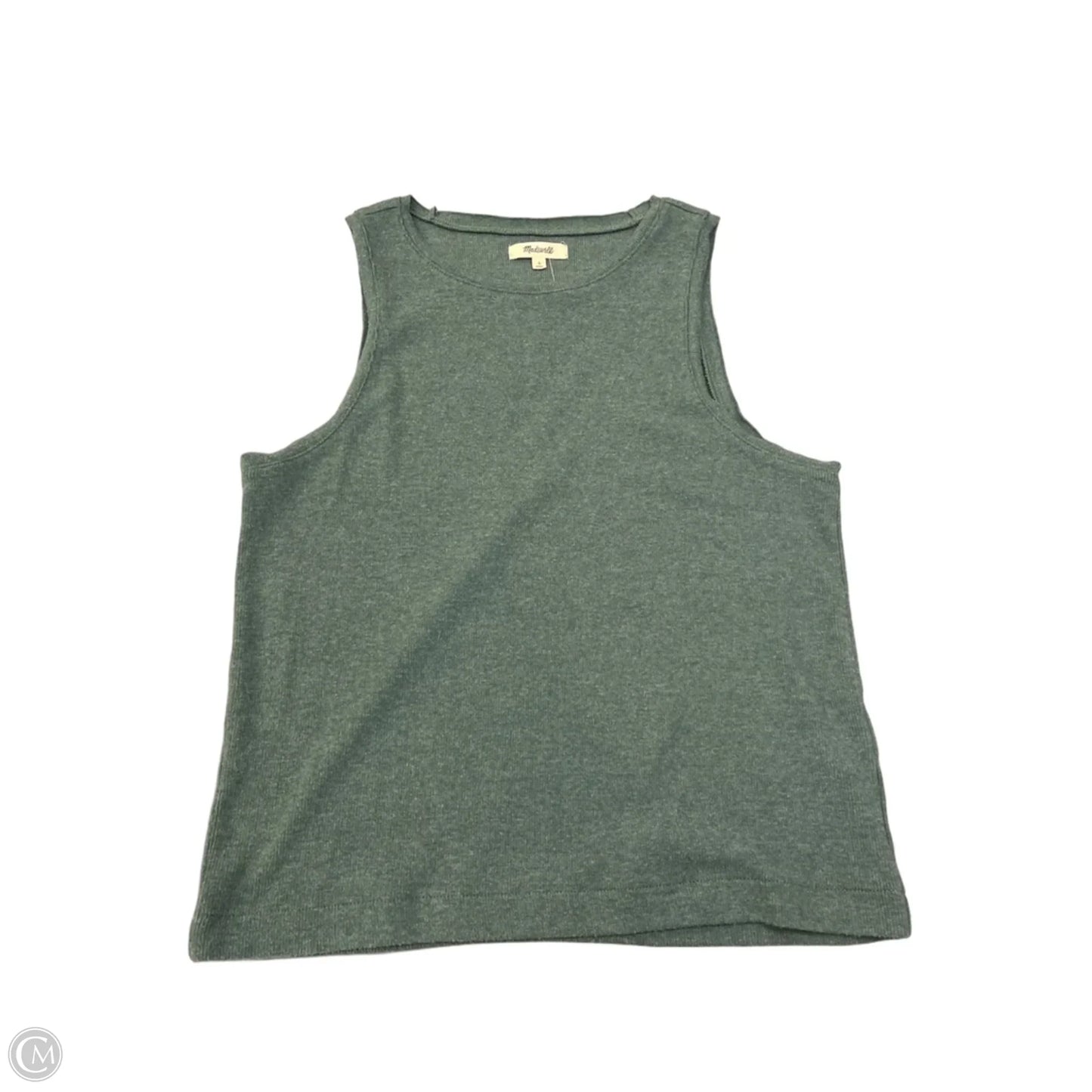 Top Sleeveless By Madewell In Green, Size: L