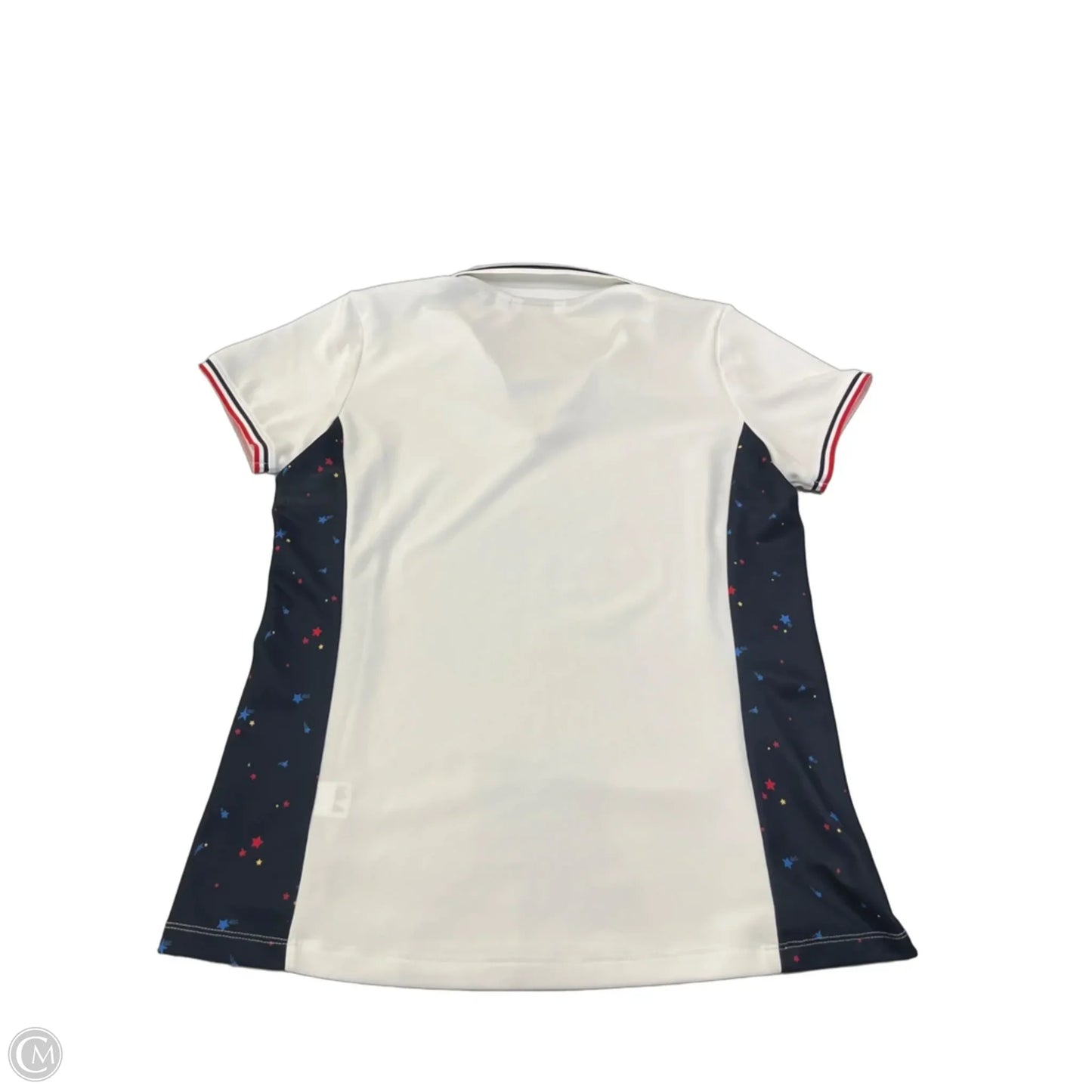Athletic Top Short Sleeve By Lady Hagen In White, Size: M