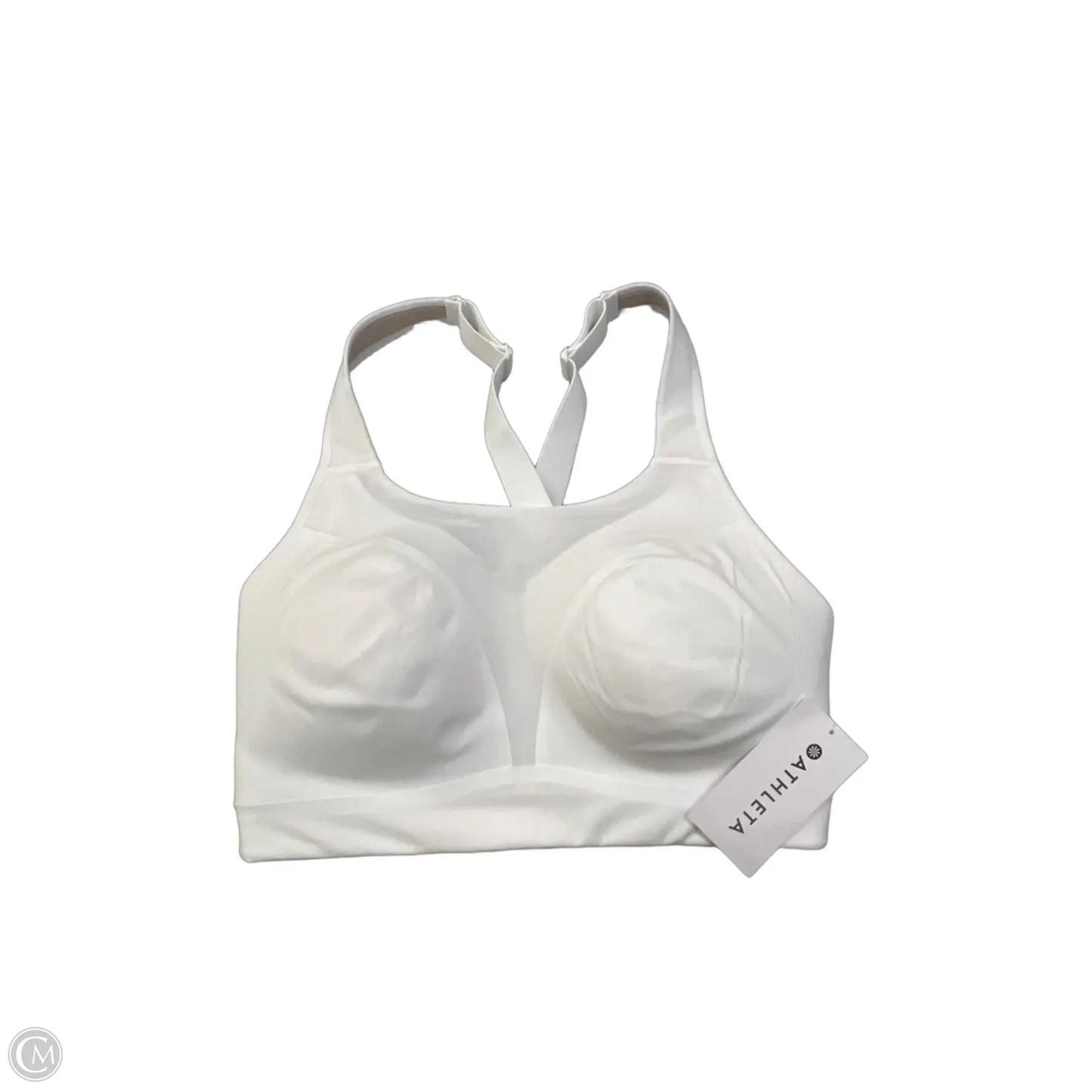 Athletic Bra By Athleta In White, Size: L