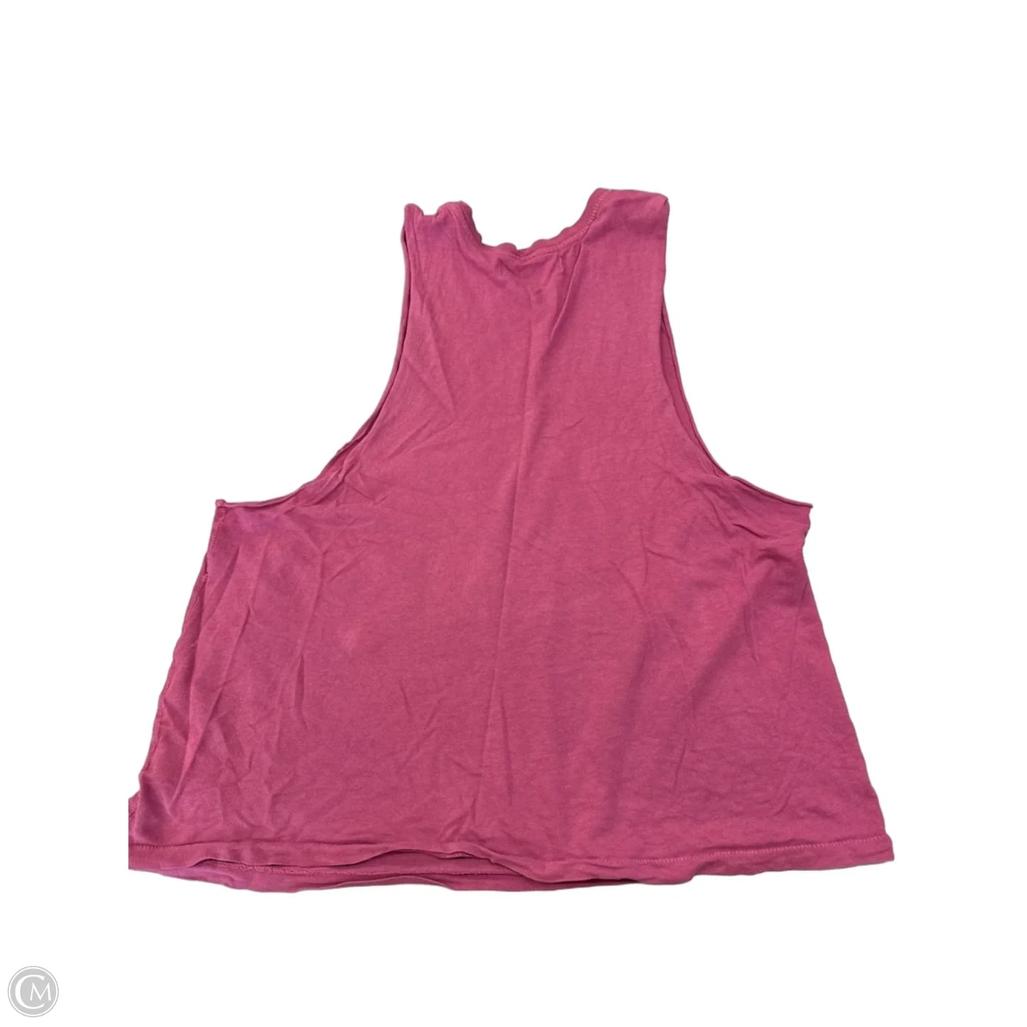 Athletic Tank Top By Spiritual Gangster In Pink, Size: M