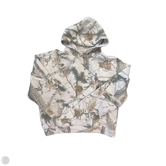 Sweatshirt Hoodie By Hollister In Camouflage Print, Size: L