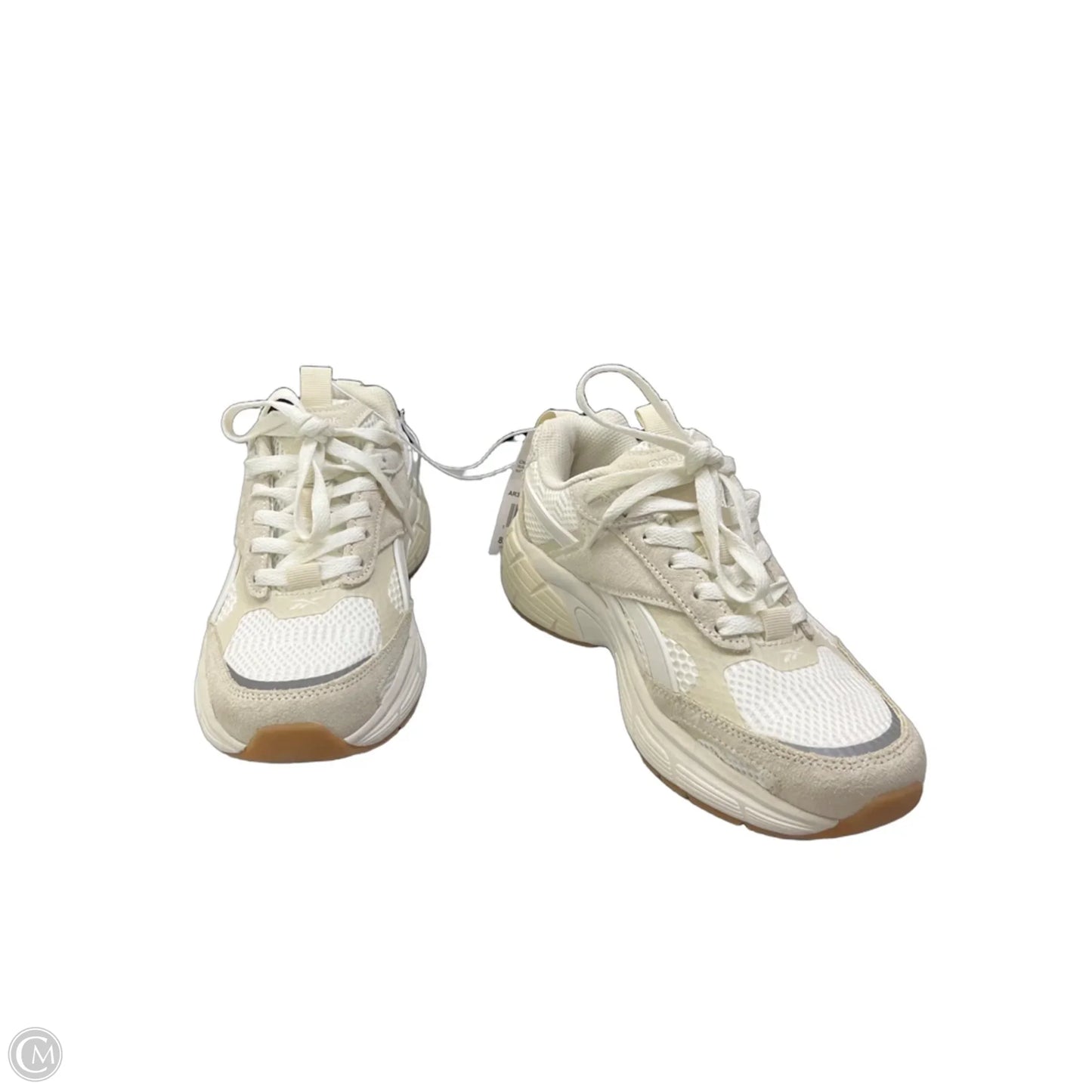 Shoes Sneakers By Reebok In Cream, Size: 8