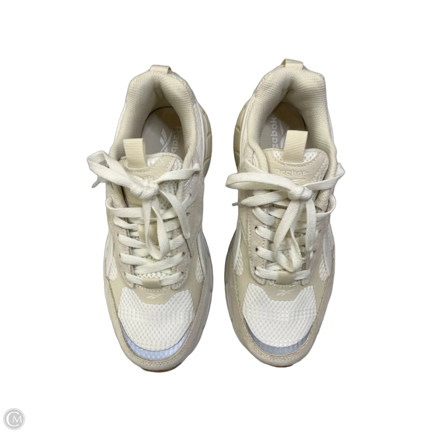 Shoes Sneakers By Reebok In Cream, Size: 8