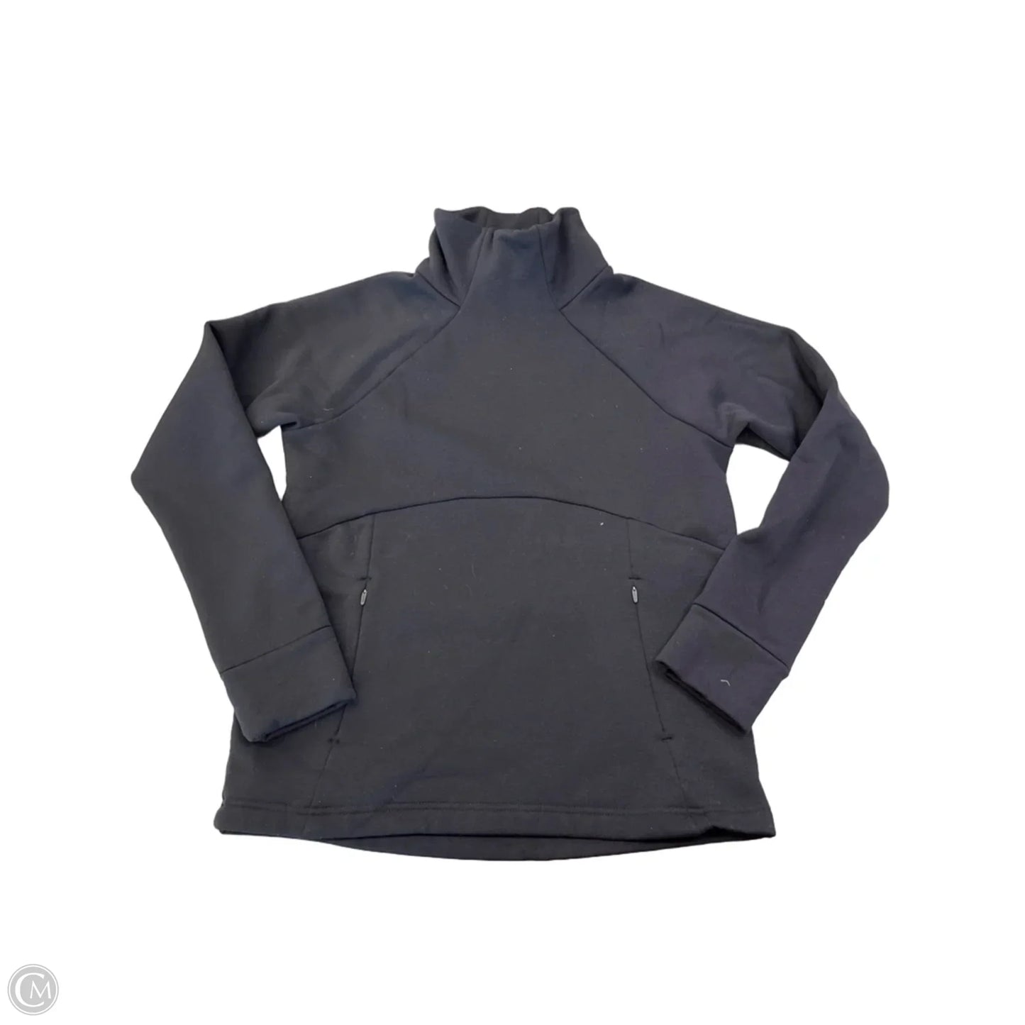 Athletic Sweatshirt Collar By Athleta In Black, Size: S