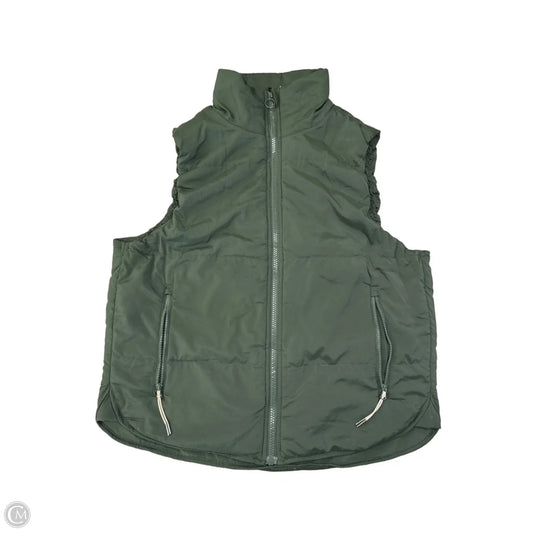Vest Puffer & Quilted By 90 Degrees By Reflex In Green, Size: M