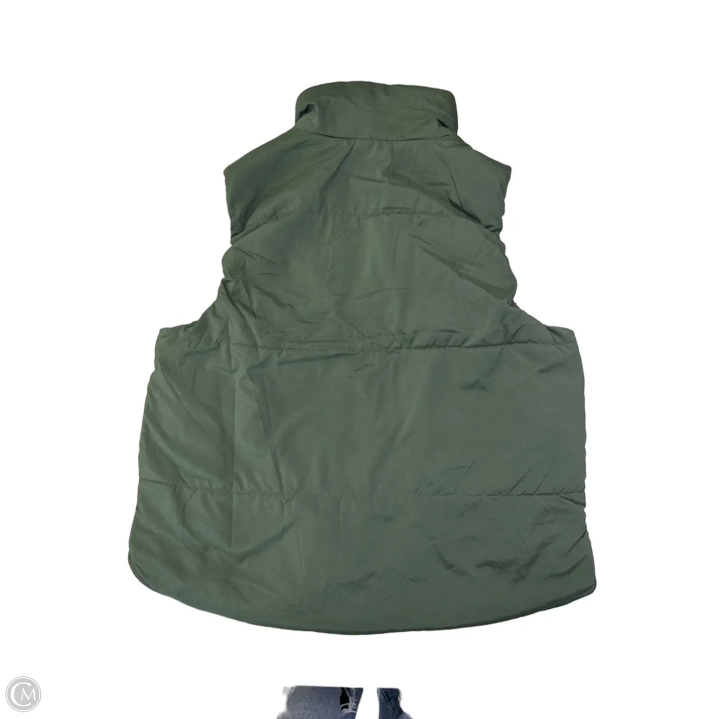 Vest Puffer & Quilted By 90 Degrees By Reflex In Green, Size: M