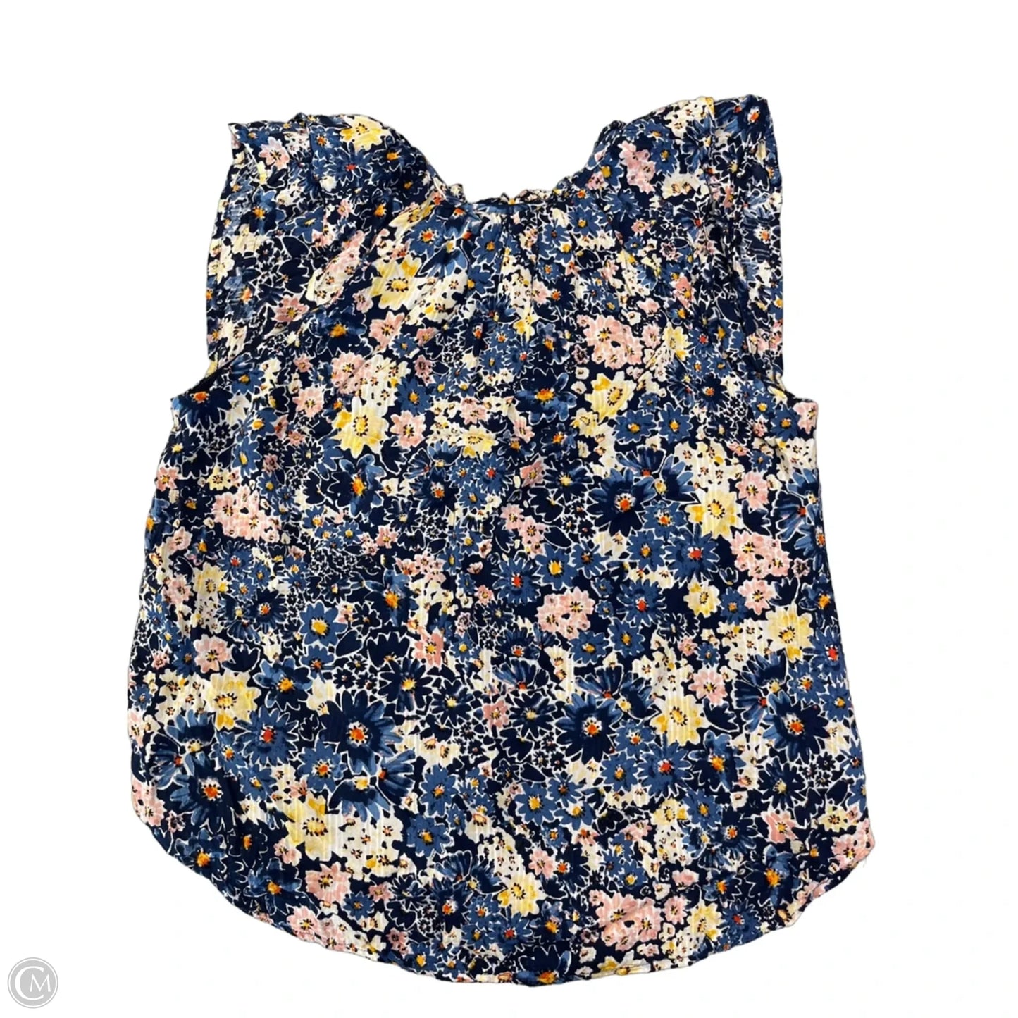 Blouse Sleeveless By Loft In Floral Print, Size: Sp