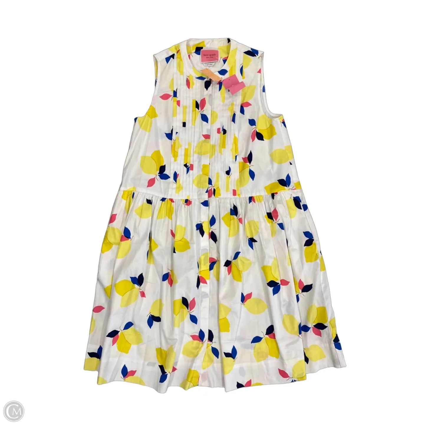 Dress Designer By Kate Spade In White, Size: S