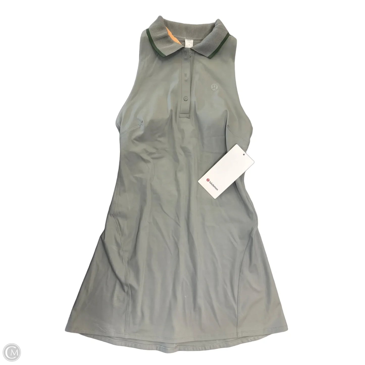 Athletic Dress By Lululemon In Green, Size: S