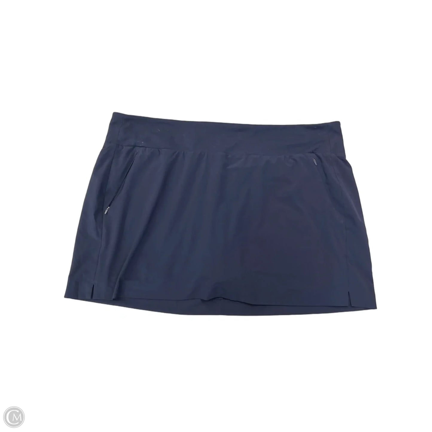 Athletic Skort By Athleta In Navy, Size: 3x