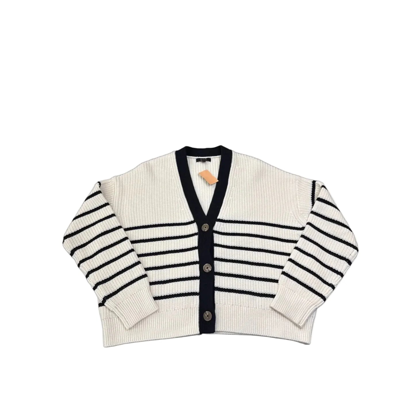 Sweater Cardigan By Quince In White, Size: S