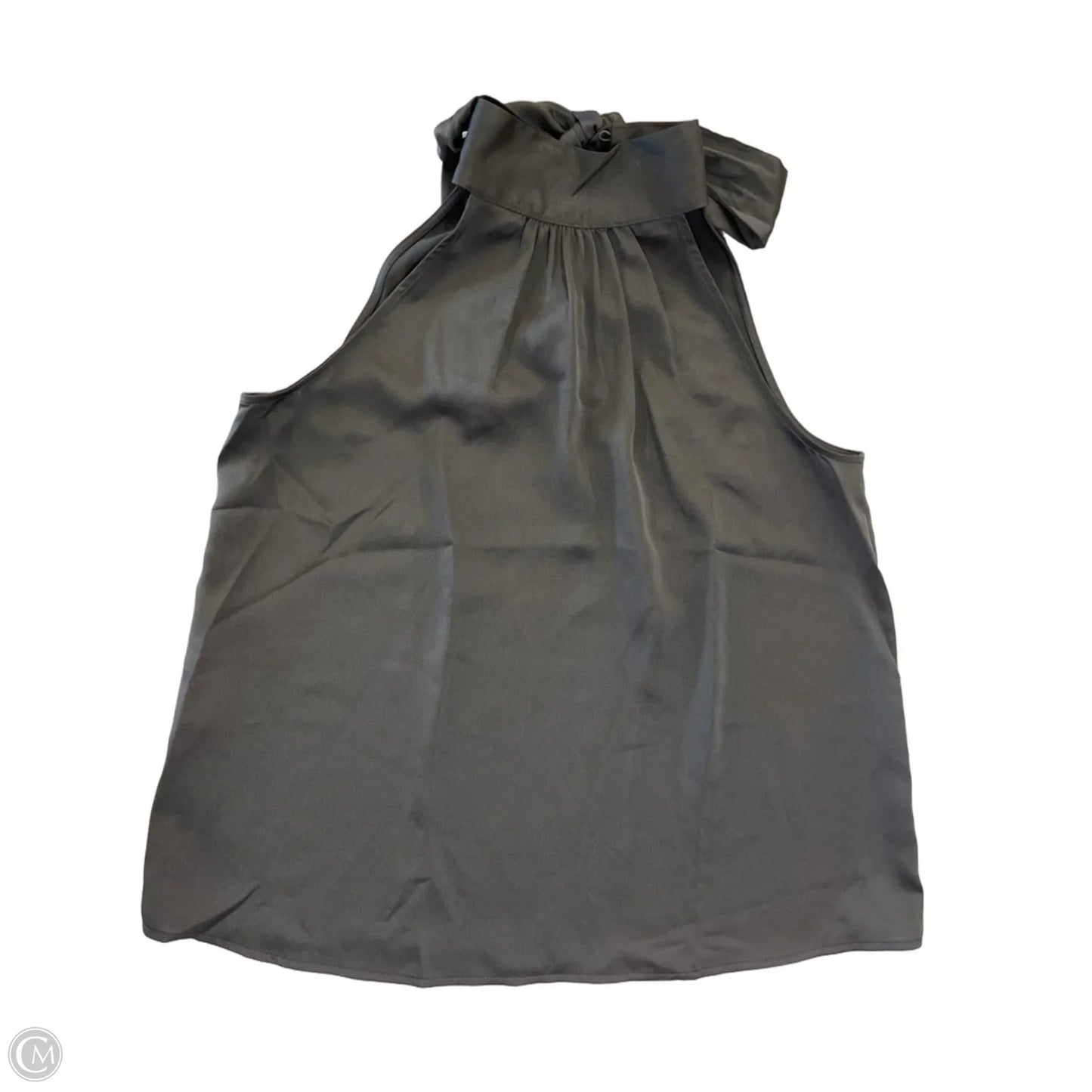 Blouse Sleeveless By Loft In Black, Size: S