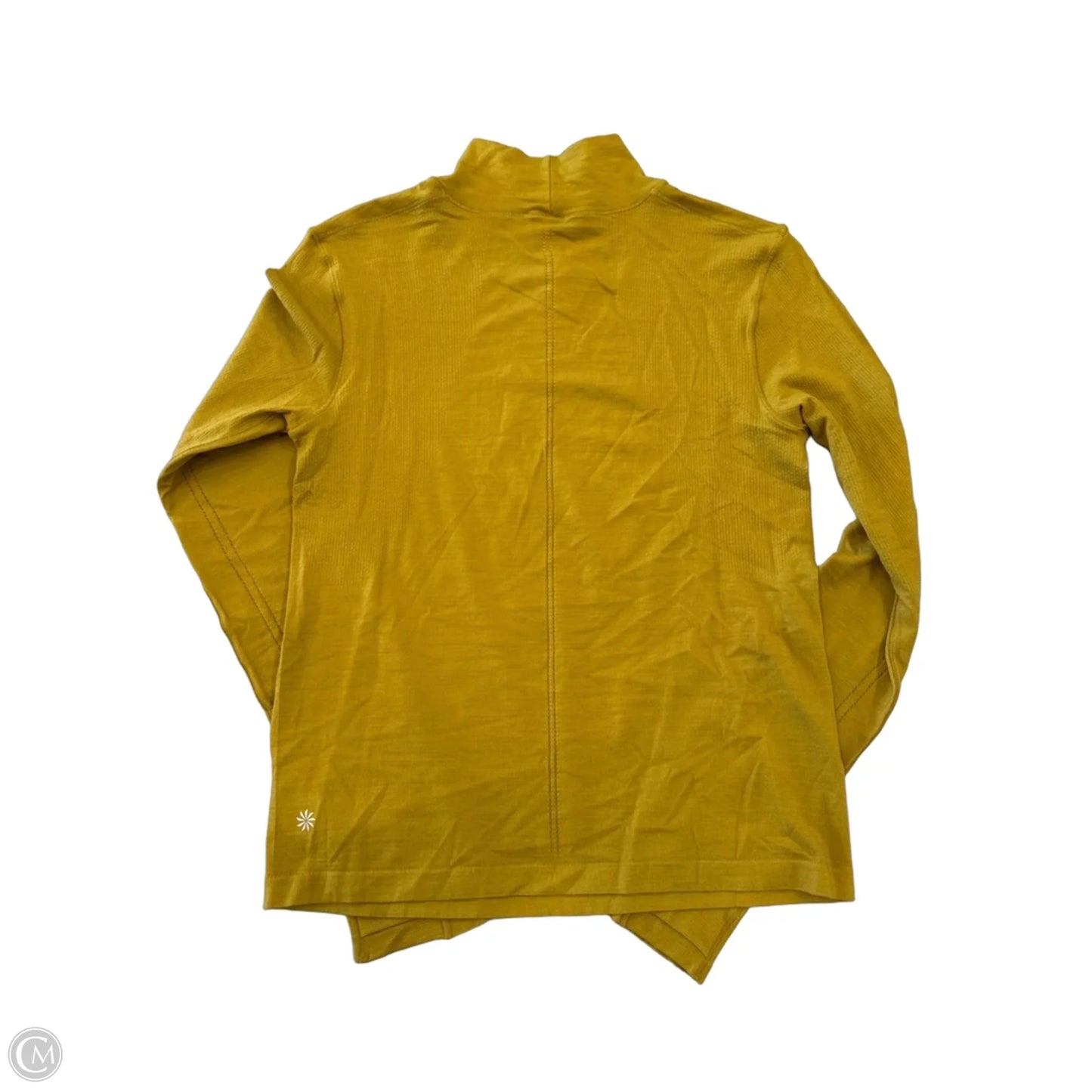 Top Long Sleeve By Athleta In Chartreuse, Size: M