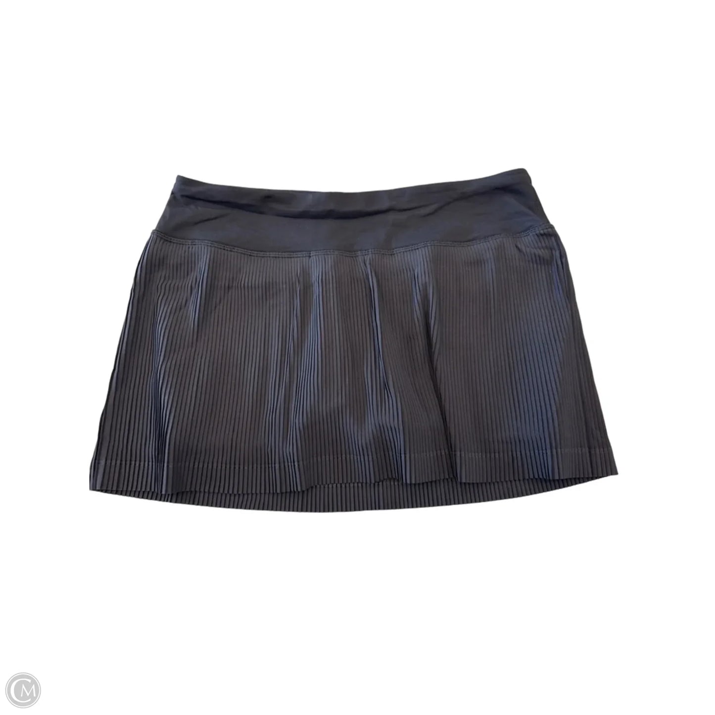 Athletic Skort By Lululemon In Black, Size: S