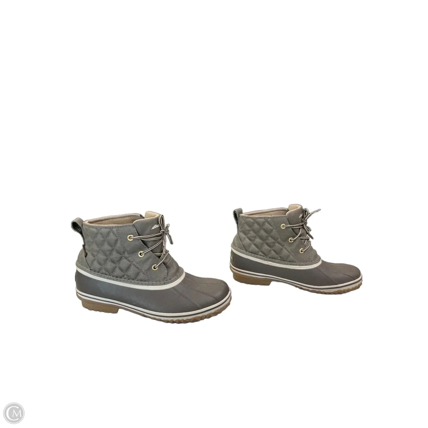 Boots Ankle Flats By Eddie Bauer In Grey, Size: 8.5