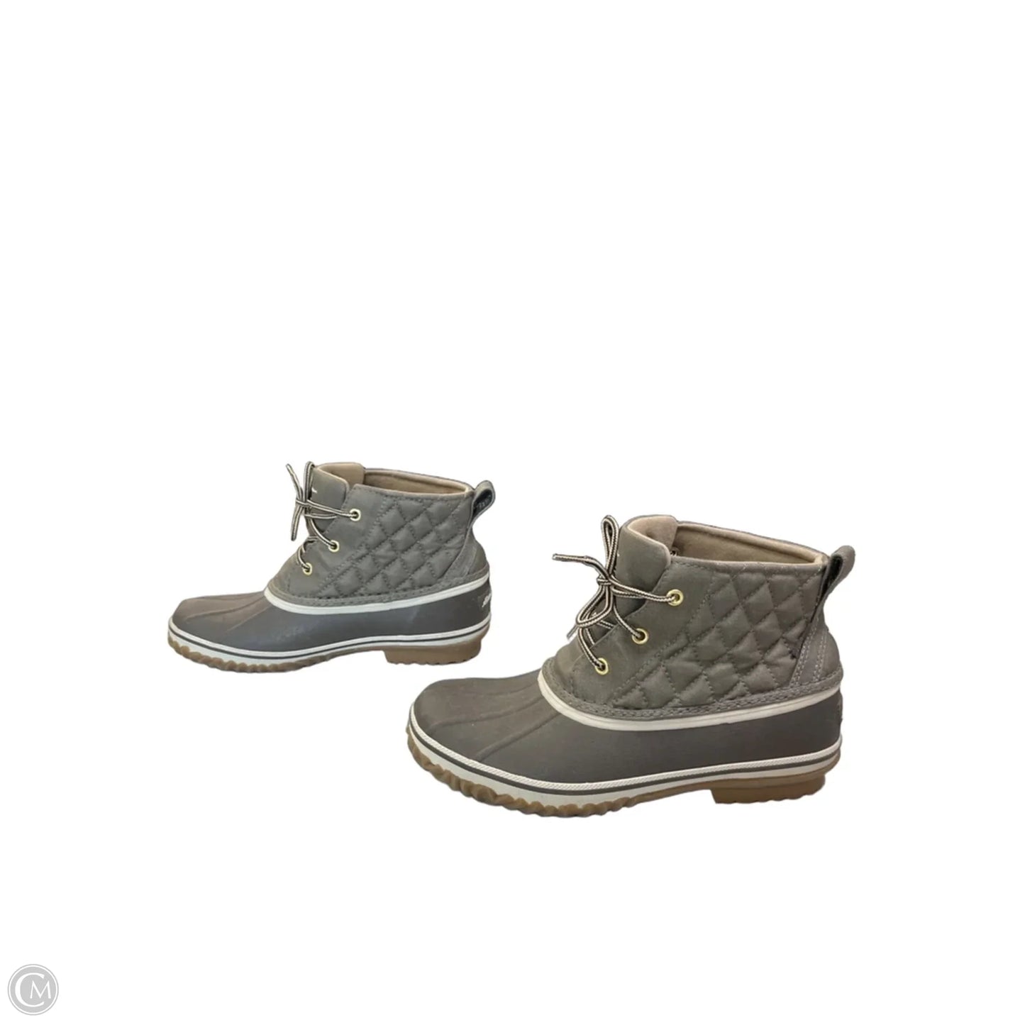 Boots Ankle Flats By Eddie Bauer In Grey, Size: 8.5