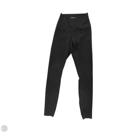Athletic Leggings By Everlane In Black, Size: S