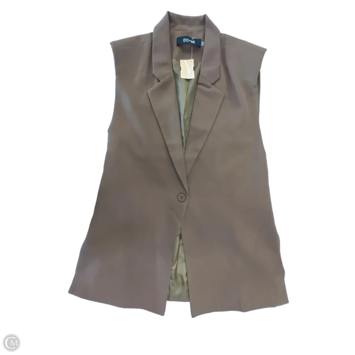 Vest Other By Do + Be In Brown, Size: M
