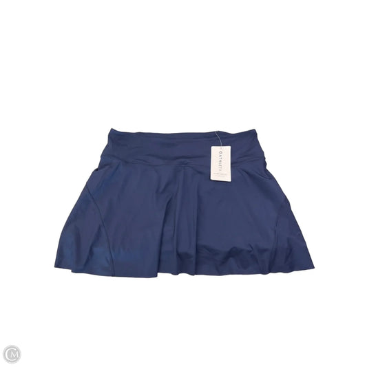 Athletic Skort By Athleta In Navy, Size: Xl
