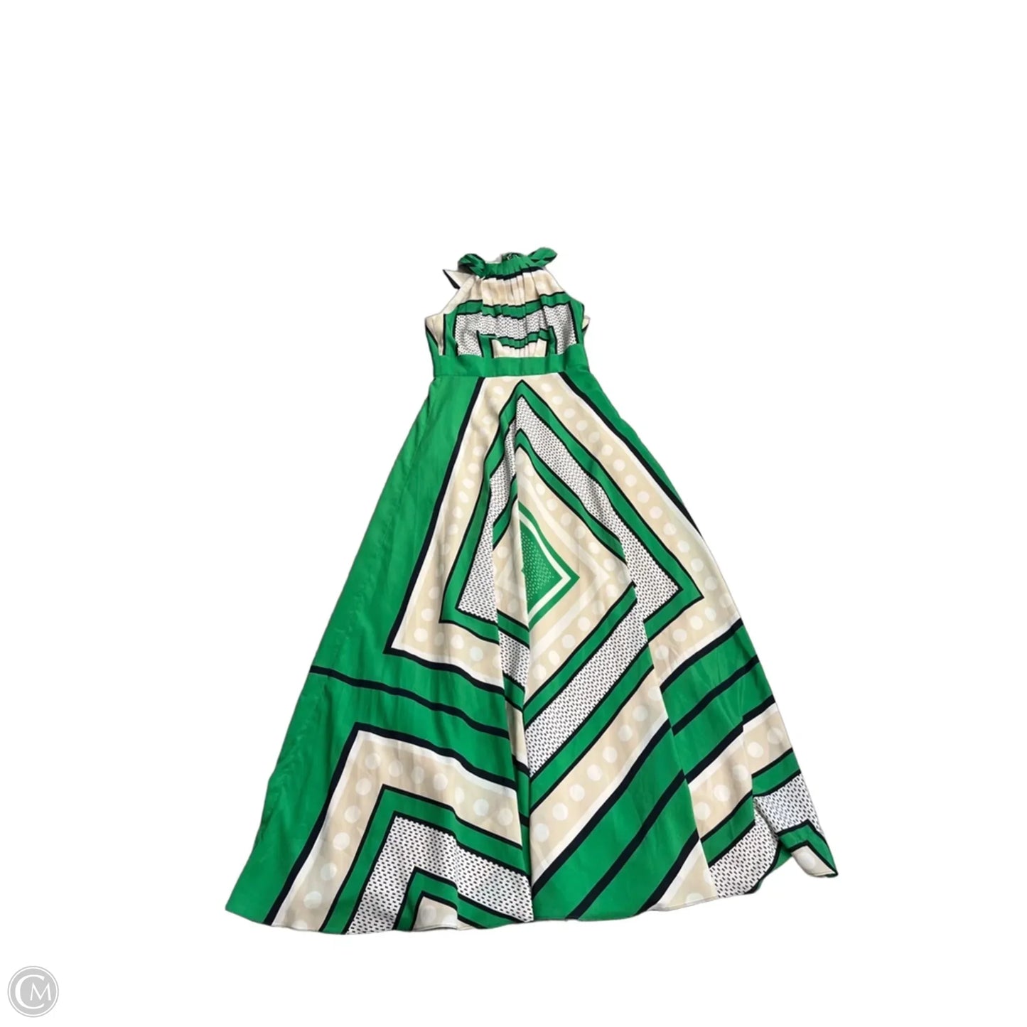 Dress Casual Maxi By Eliza J In Green & Tan, Size: S
