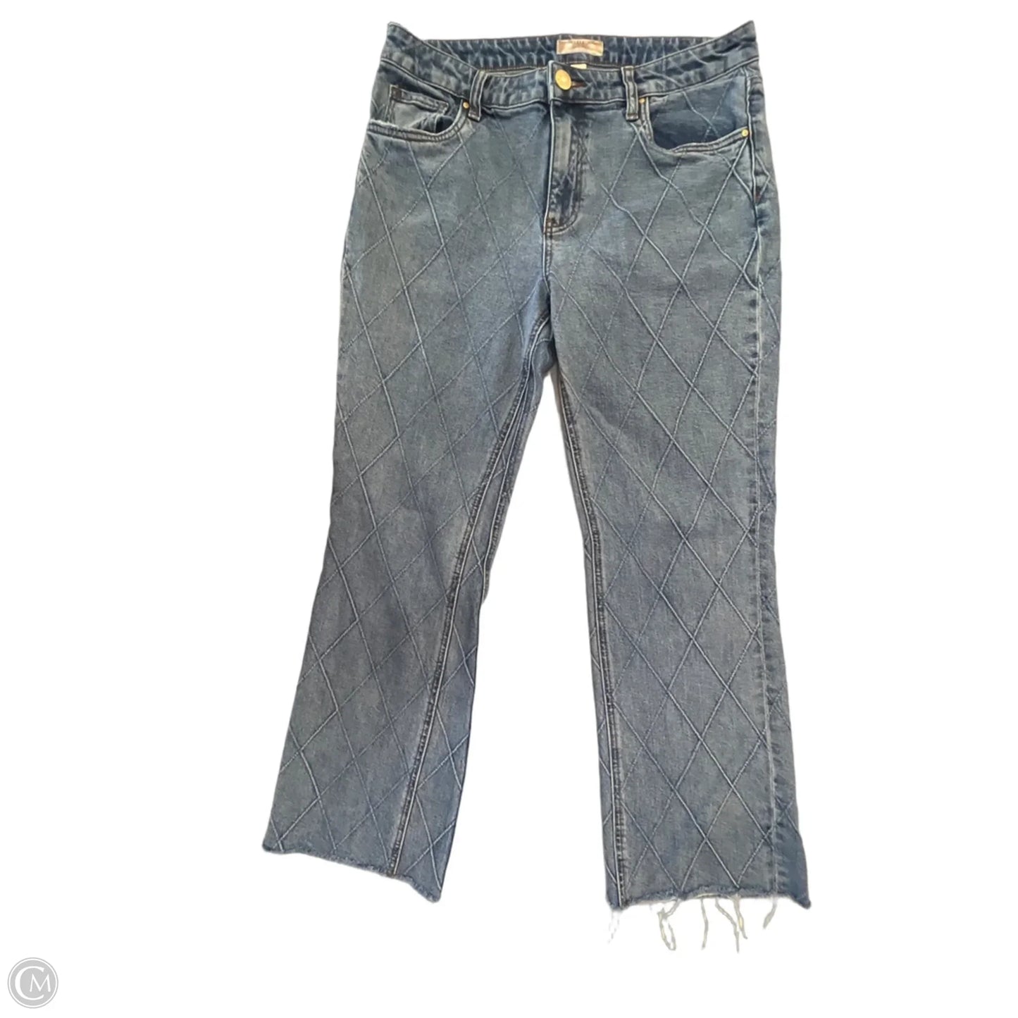 Jeans Boot Cut By Kut In Blue Denim, Size: 8