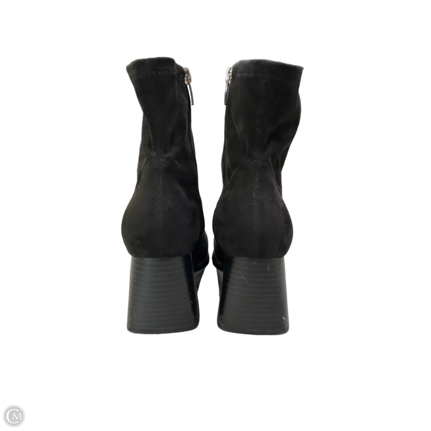 Boots Ankle Heels By Marc Fisher In Black, Size: 8