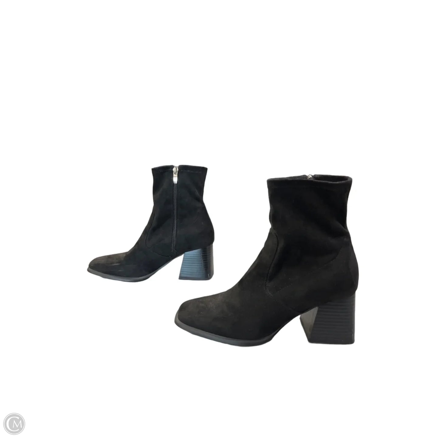Boots Ankle Heels By Marc Fisher In Black, Size: 8