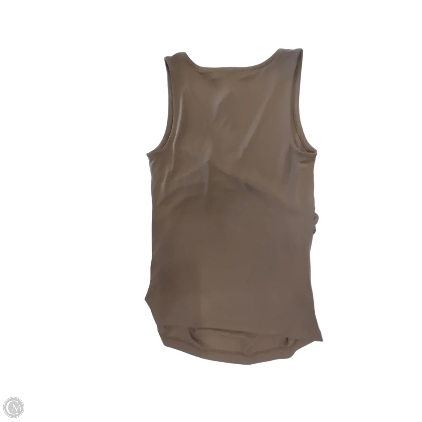 Blouse Sleeveless By Loft In Brown, Size: S