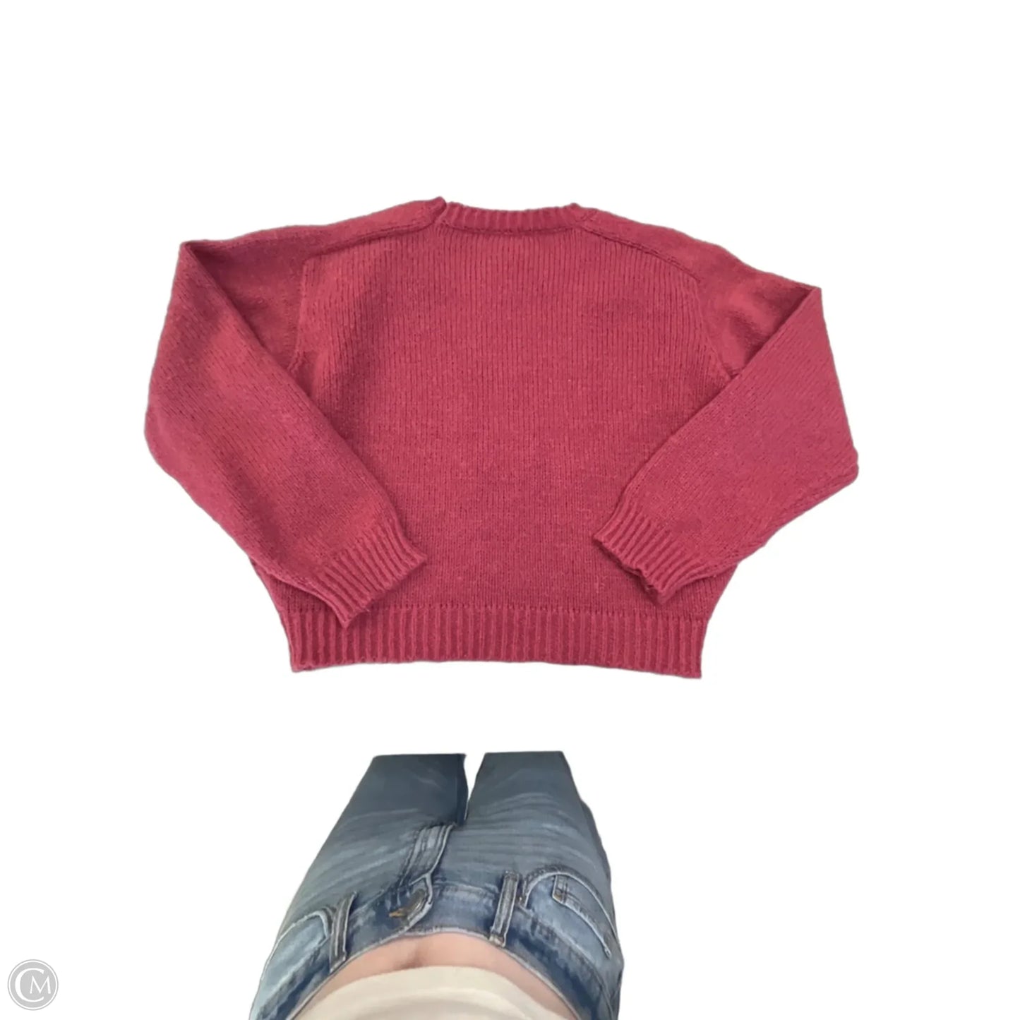 Sweater By Vigoss In Pink, Size: Xl