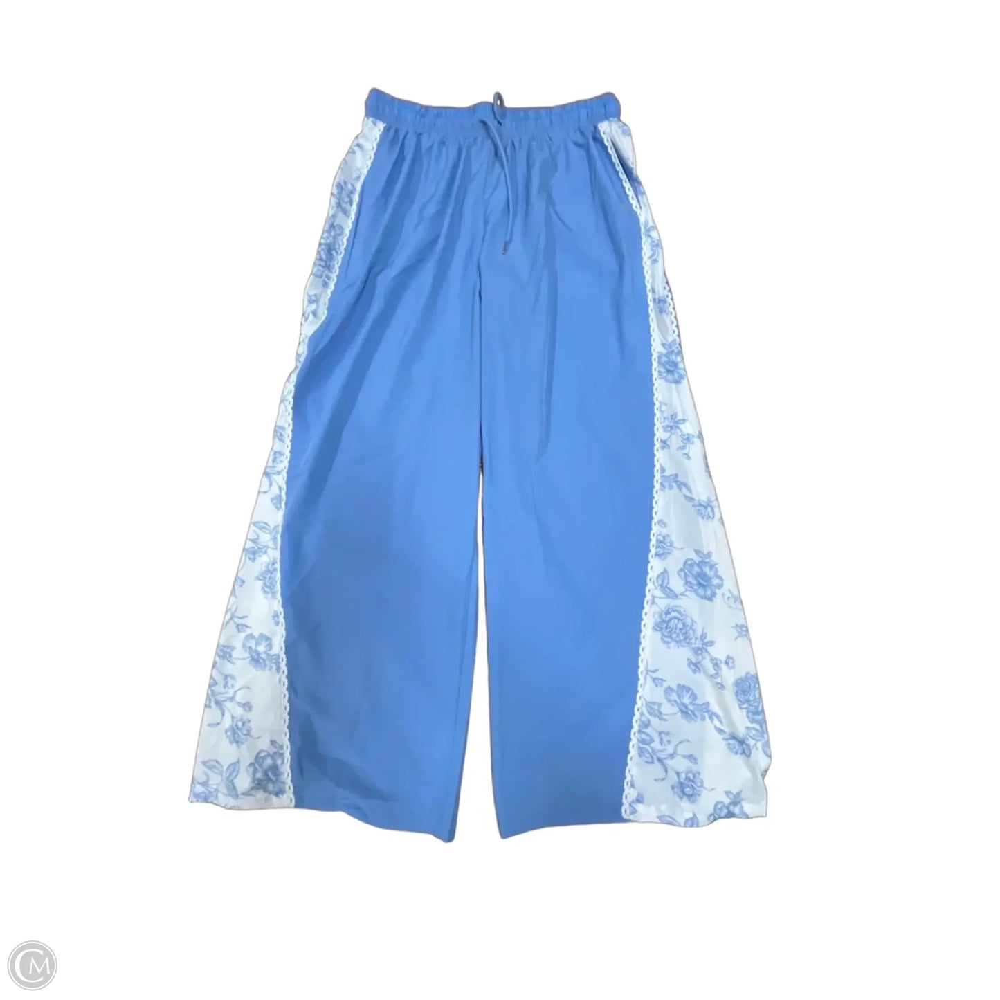 Pants Wide Leg By As Revival In Blue, Size: Xl