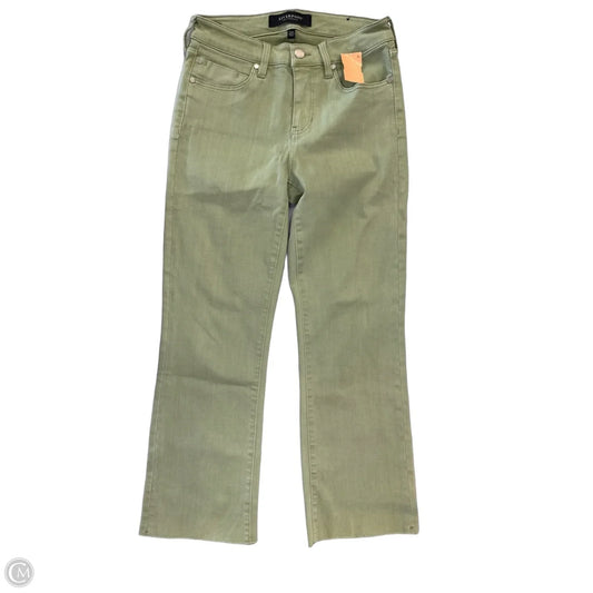 Jeans Boot Cut By Liverpool In Green Denim, Size: 2