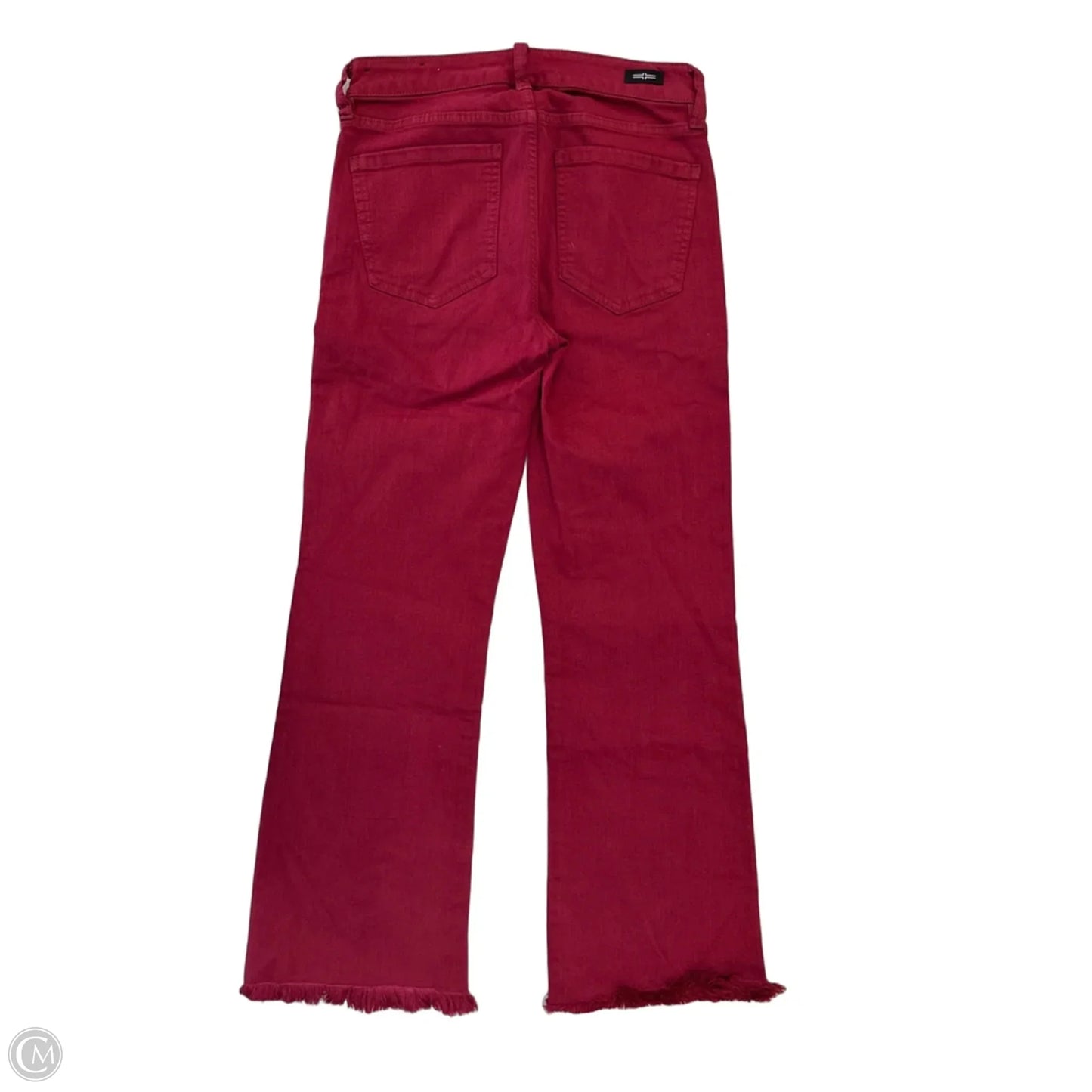 Jeans Boot Cut By Liverpool In Red Denim, Size: 2