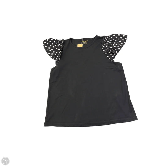 Blouse Designer By Kate Spade In Black, Size: M