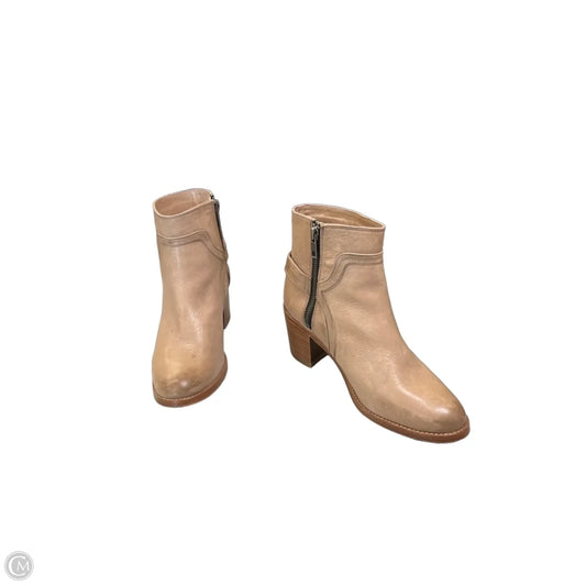 Boots Designer By Frye In Brown, Size: 6.5