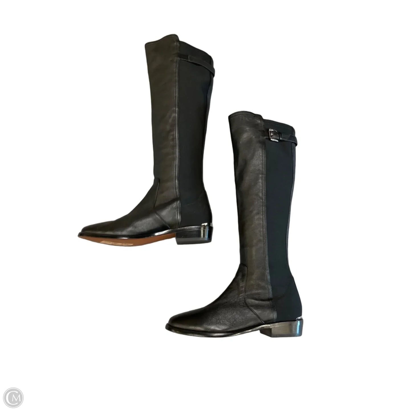 Boots Designer By Coach In Black, Size: 6