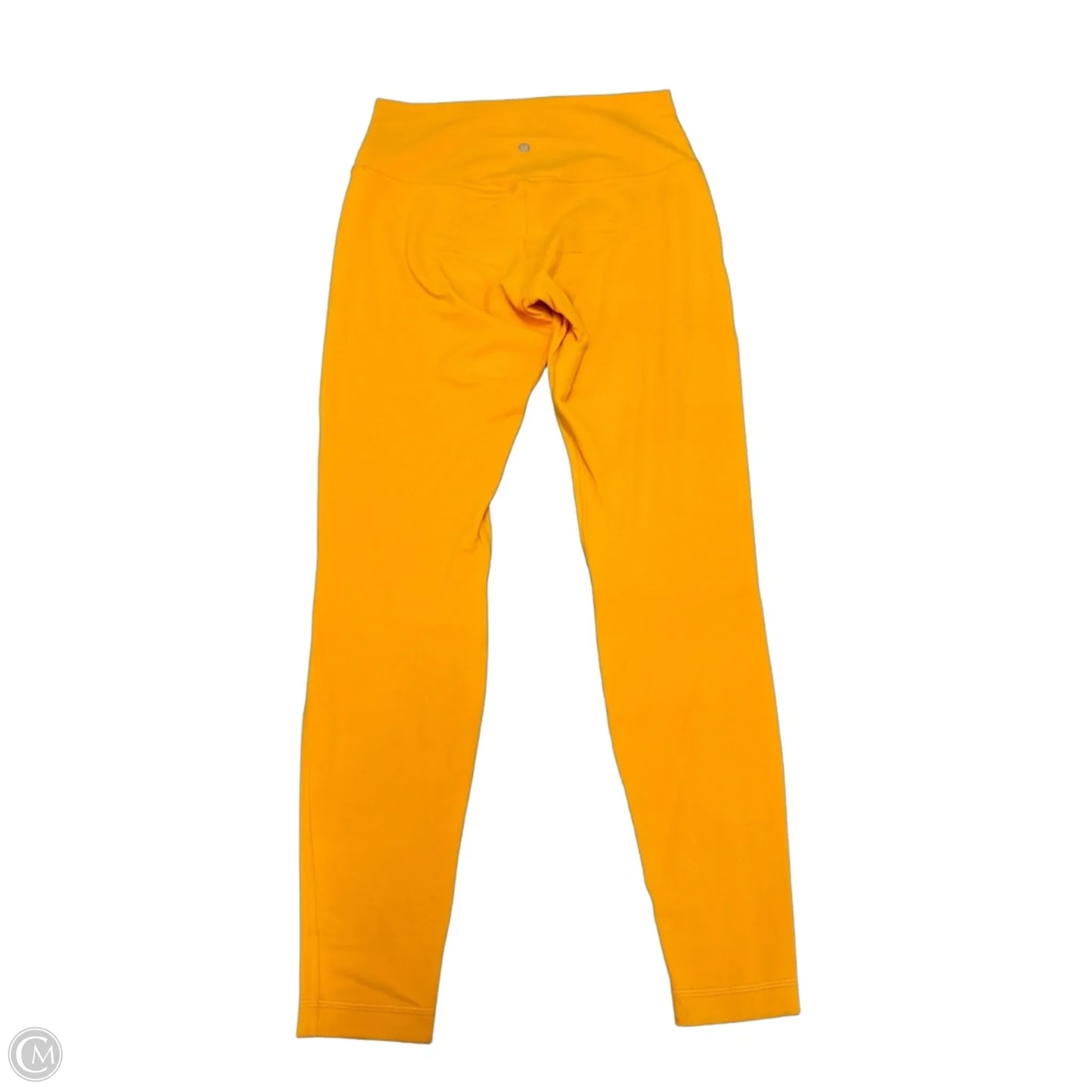Athletic Leggings By Lululemon In Yellow, Size: M
