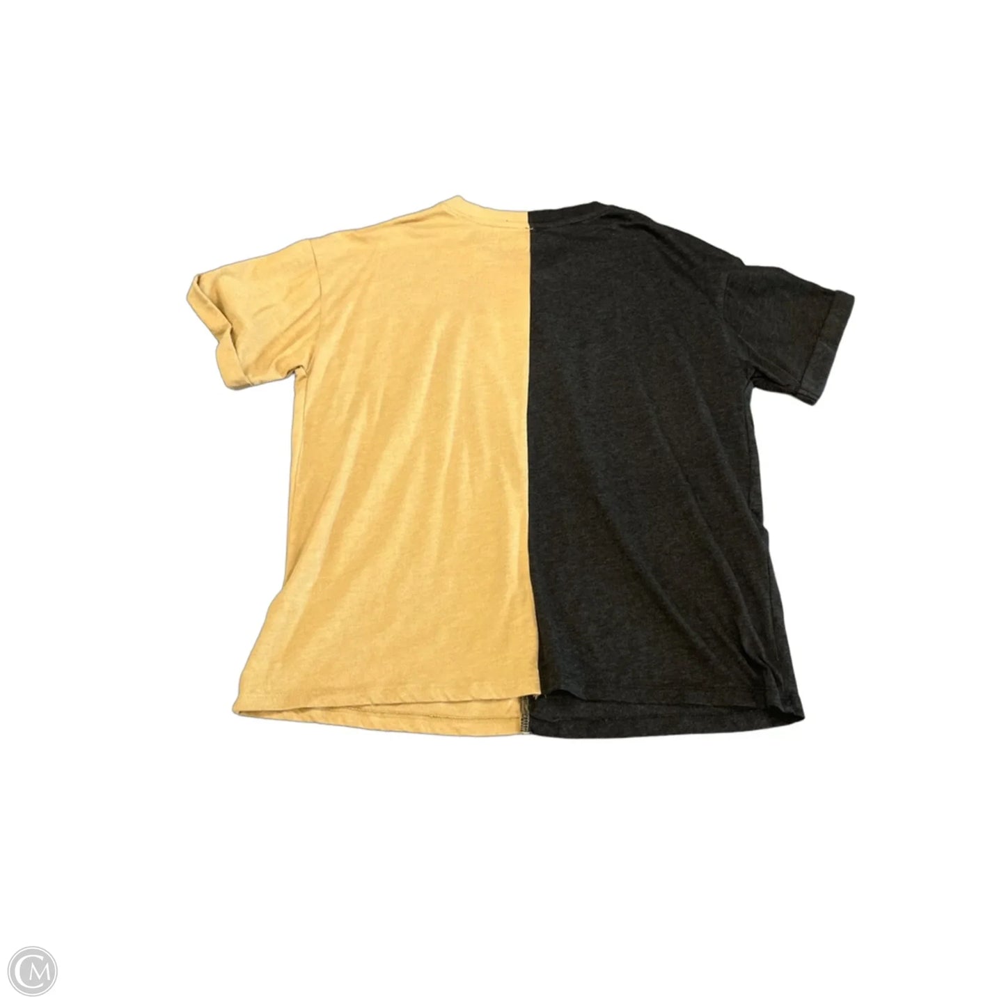 Top Short Sleeve By Clothes Mentor In Black & Brown, Size: S