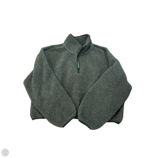 Sweatshirt Collar By Old Navy In Green, Size: L