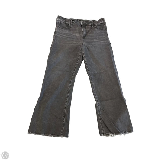 Jeans Boot Cut By American Eagle In Grey Denim, Size: 12