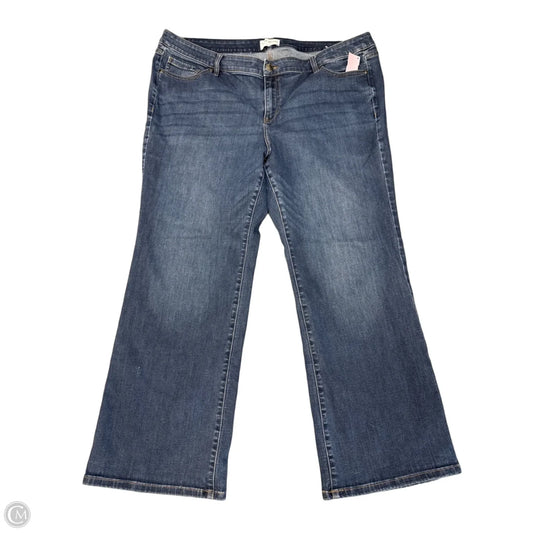 Jeans Boot Cut By Lane Bryant In Blue Denim, Size: 24