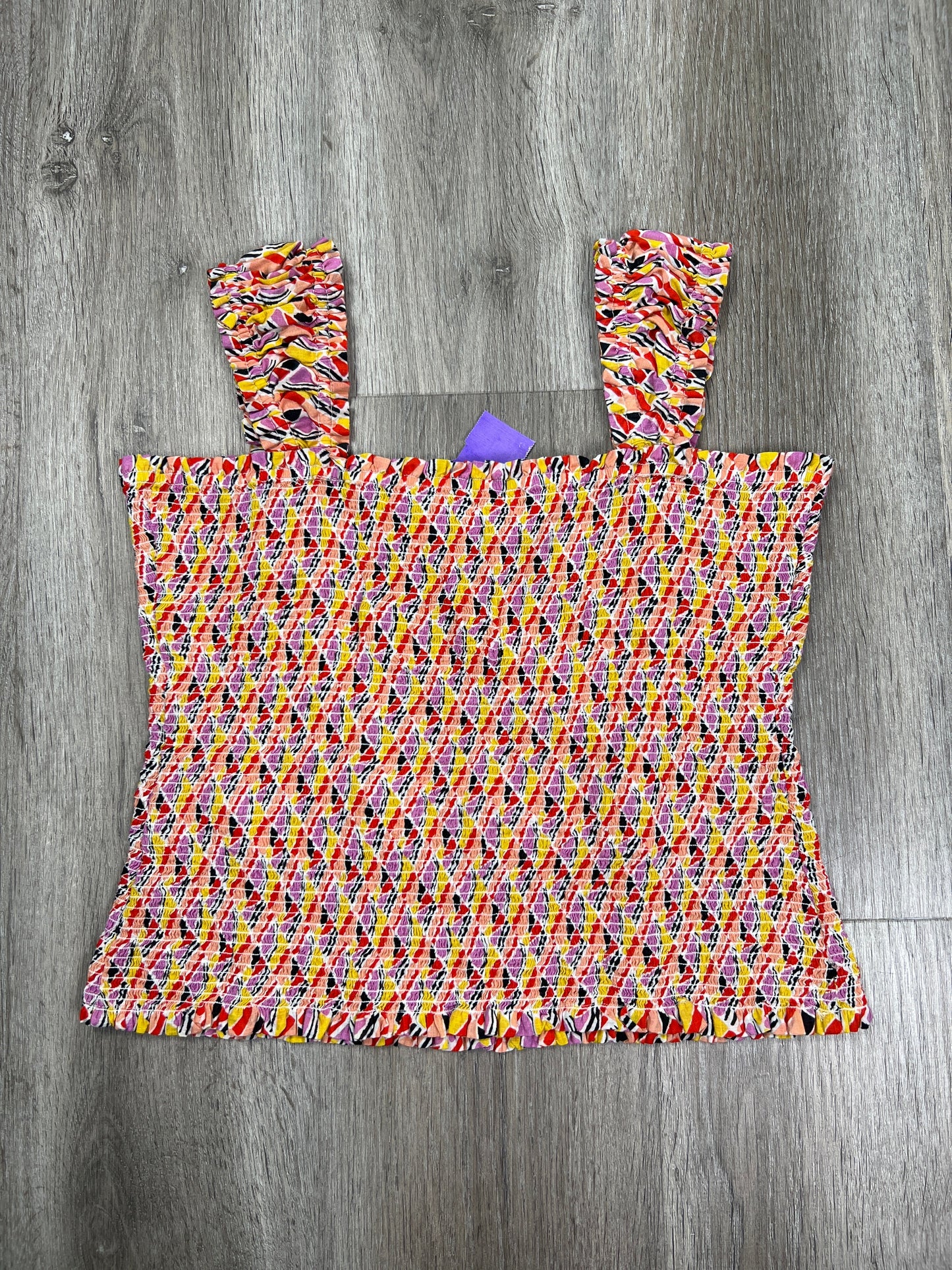 Multi-colored Top Sleeveless Maeve, Size M