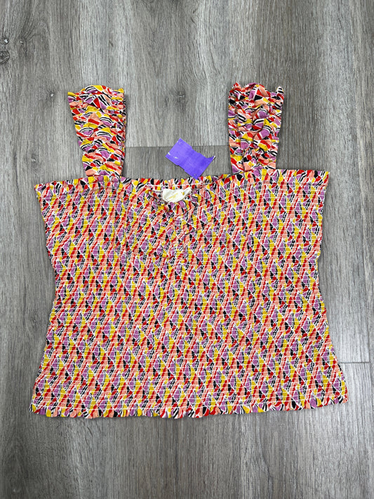 Multi-colored Top Sleeveless Maeve, Size M