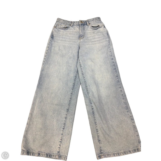 Jeans Wide Leg By Time And Tru In Blue Denim, Size: 8