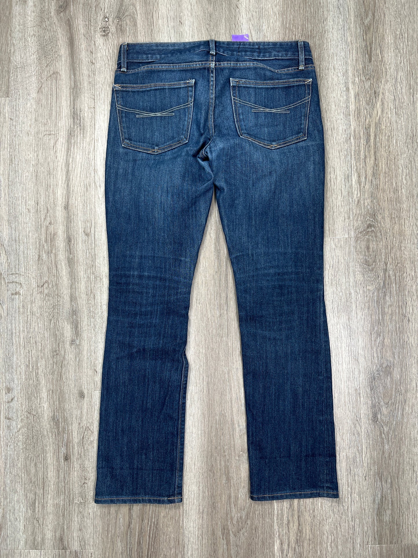 Blue Denim Jeans Straight Gap, Size 4