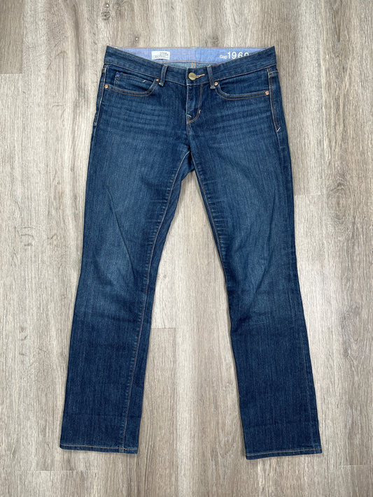 Blue Denim Jeans Straight Gap, Size 4