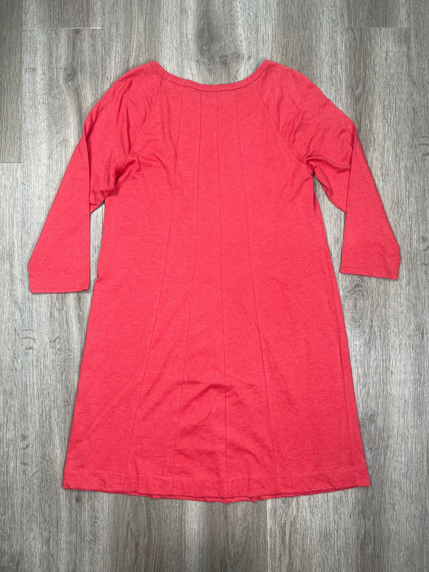 Orange Dress Casual Short J. Jill, Size Petite L