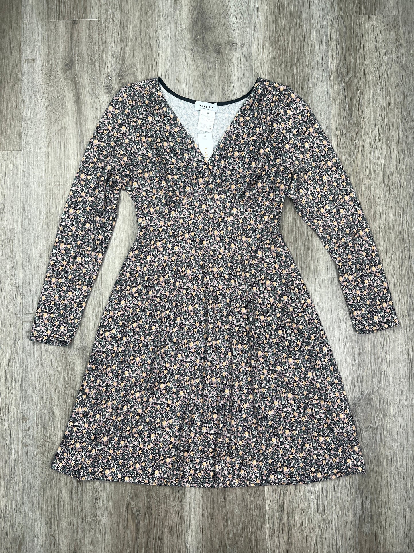 Floral Print Dress Casual Short Gilli, Size M