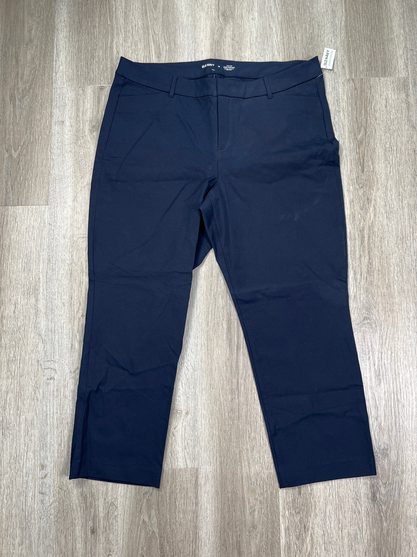Navy Pants Cropped Old Navy, Size 18