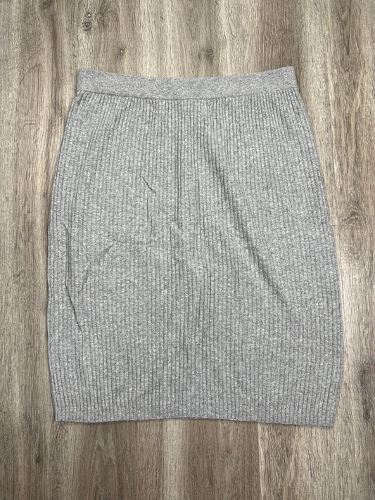 Grey Skirt Midi Gap, Size Xl